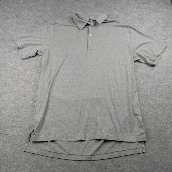 Polo Ralph Lauren Other - Polo Ralph Lauren Polo Shirt‎ Mens XL Gray Vintage Lisle Golf Pima Cotton Top